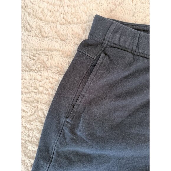 Abercrombie & Fitch Soft Fleece Shorts Women’s Small Navy Logo Drawstring - Picture 6 of 8